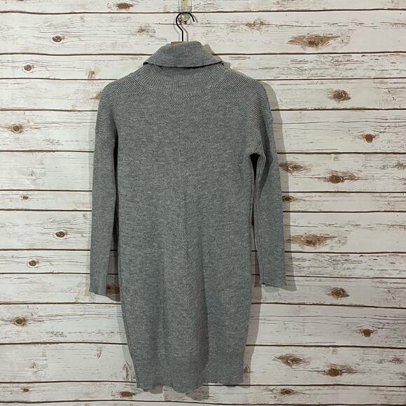 Lulu’s Tea Reader Sweater Dress - Grey - Small - Picture 15 of 15